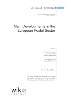 Main Developments in the European Postal Sector (2004) 